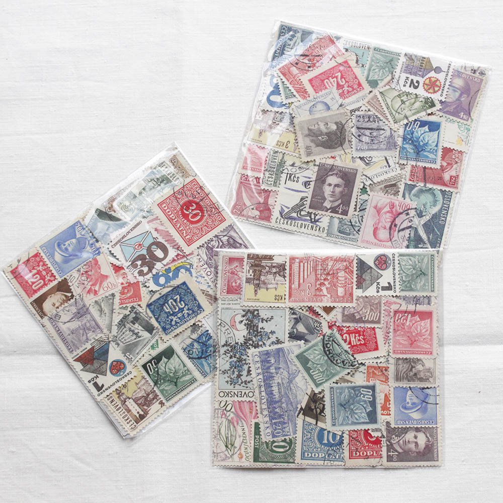 世界の消印つき切手 50枚 - チャルカお買いものサイト／CHARKHA