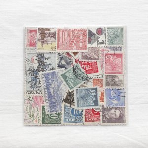 世界の消印つき切手 50枚