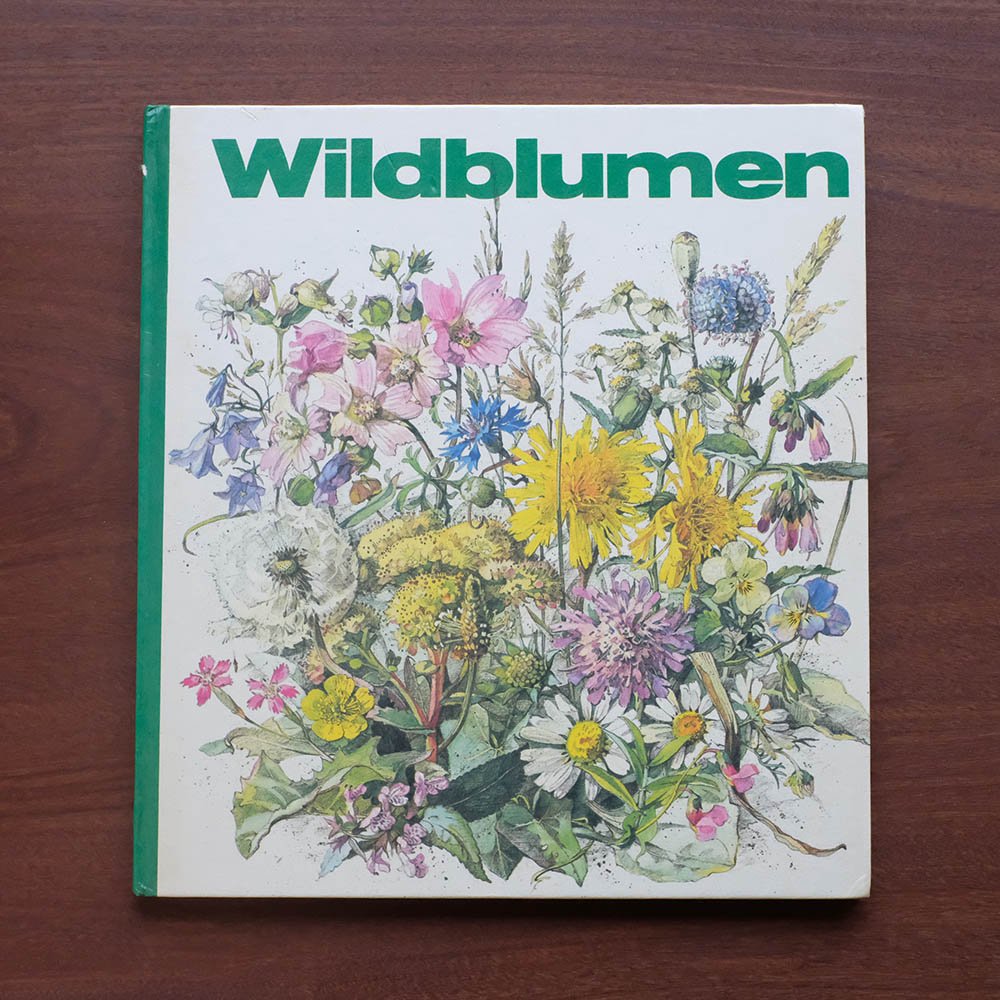 植物図鑑『Wildblumen』／ドイツ - チャルカお買いものサイト／CHARKHA