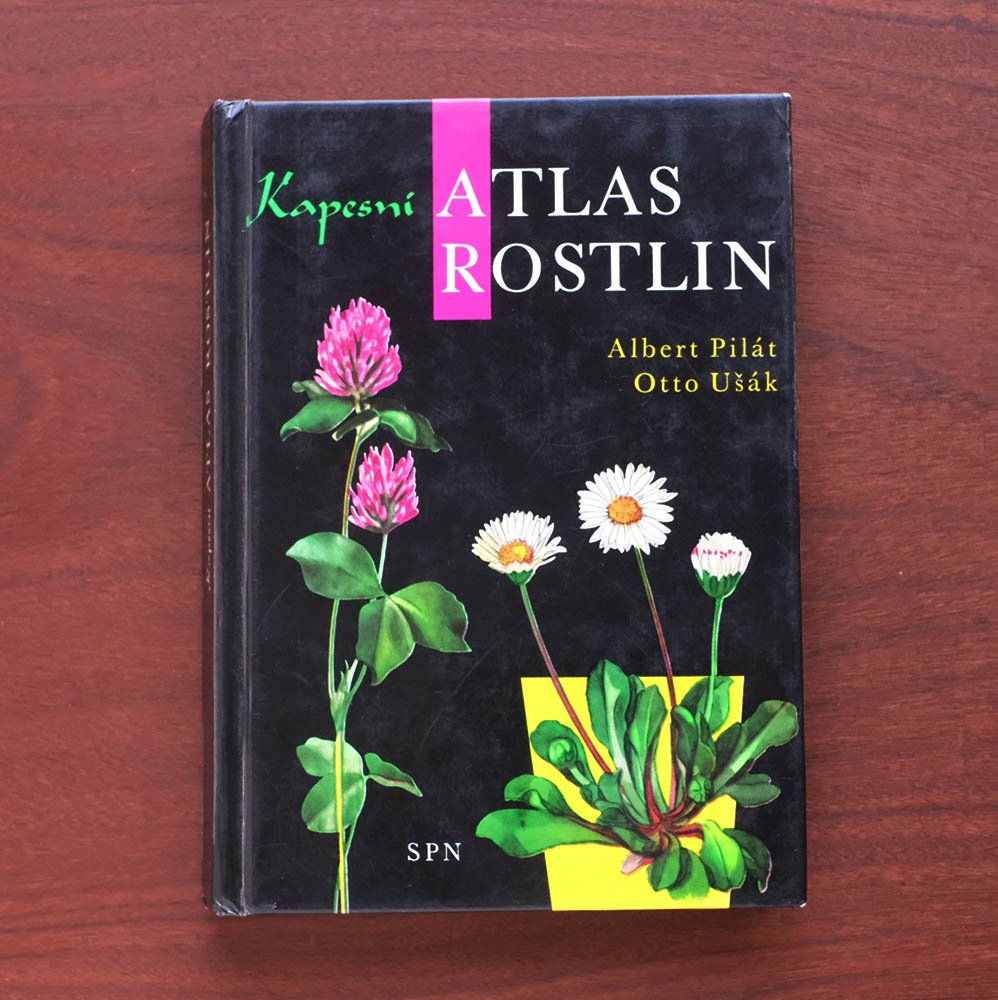 植物図鑑『ATLAS ROSTLIN』／チェコ - チャルカお買いものサイト／CHARKHA shopping site