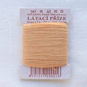 チェコの糸（小麦色）