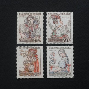 チェコスロヴァキアの切手／民族衣装（416）