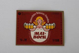 DDR時代のビールラベル　MAIBOCK