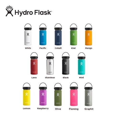 ハイドロフラスク 16オンス ワイドマウス | HYDRO FLASK 16oz WIDE