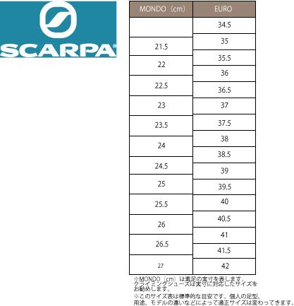 スカルパ キメラ | SCARPA CHIMERA - クライミング・アウトドア