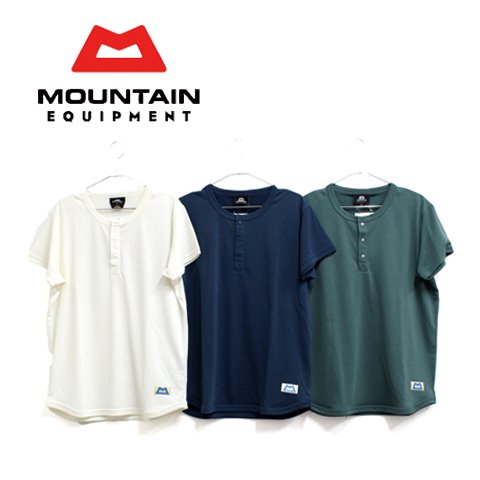 マウンテンイクイプメント ヘンリーネックティー | MOUNTAIN EQUIPMENT HENLEY NECK TEE -  クライミング・アウトドアブランドの通販サイト｜ODonlinestore