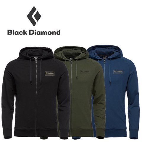 [SALE/セール30%off], ブラックダイヤモンド ヘリテージロゴフルジップフーディー｜BLACK DIAMOND HERITAGE LOGO  FZ HOODY - クライミング・アウトドアブランドの通販サイト｜ODonlinestore