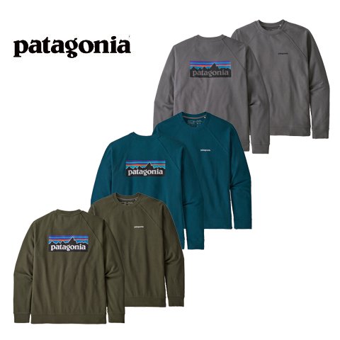 パタゴニア ロゴオーガニッククルースウェットシャツ | PATAGONIA P-6 