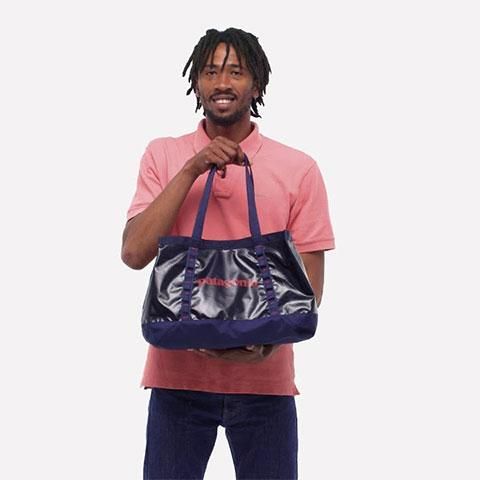 Patagonia black hole tote 25l online navy