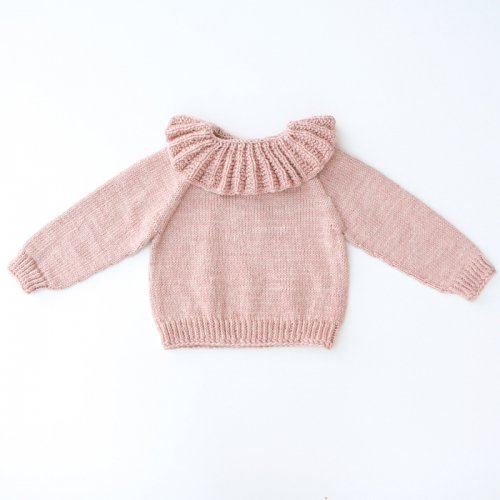 kalinka kids】カリンカ Luna Sweater / Rose - Littowa(リトワ) -