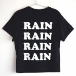 GRIS × PEANUTS SNOOPY RAIN T-shirts - BLACK