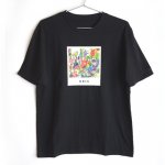 GRIS × FJD × Littowa FLOWERS T-shirts - BLACK (ADULT)
