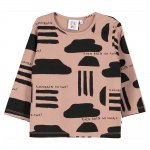 BEAU LOVES ビューラブズ Baby Long Sleeved T Shirt  - Redwood Washed
