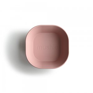 MUSHIE - Square Dinnerware Bowl - (Blush) 2枚セット