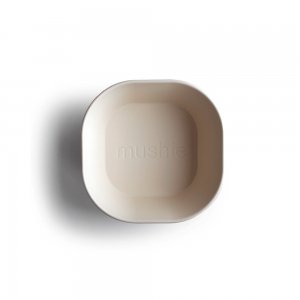 <img class='new_mark_img1' src='https://img.shop-pro.jp/img/new/icons47.gif' style='border:none;display:inline;margin:0px;padding:0px;width:auto;' />MUSHIE - Square Dinnerware Bowl - (Ivory) 2枚セット