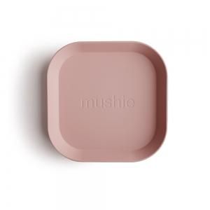 MUSHIE - Square Dinnerware Plates - (Blush) 2祻å