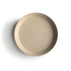 <img class='new_mark_img1' src='https://img.shop-pro.jp/img/new/icons47.gif' style='border:none;display:inline;margin:0px;padding:0px;width:auto;' />MUSHIE - Round Dinnerware Plates - (Vanilla) 2祻å