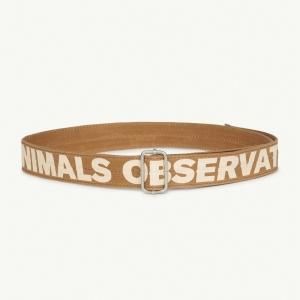 TAO / THE ANIMALS OBSERVATORY / LIZARD KIDS BELT / BROWN