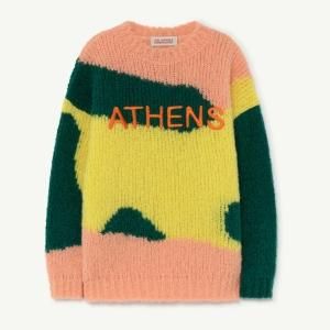 <img class='new_mark_img1' src='https://img.shop-pro.jp/img/new/icons24.gif' style='border:none;display:inline;margin:0px;padding:0px;width:auto;' />TAO / THE ANIMALS OBSERVATORY / CITY BULL KIDS SWEATER / ATHENS