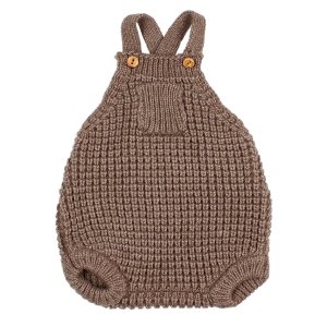 <img class='new_mark_img1' src='https://img.shop-pro.jp/img/new/icons24.gif' style='border:none;display:inline;margin:0px;padding:0px;width:auto;' />【buho】BABY SOFT KNIT ROMPER / WOOD