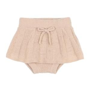 <img class='new_mark_img1' src='https://img.shop-pro.jp/img/new/icons24.gif' style='border:none;display:inline;margin:0px;padding:0px;width:auto;' />buhoBABY FINE KNIT CULOTTE SKIRT / NUDE