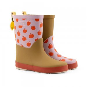 【sticky lemon】Rainboots | apples special edition (mauve lilac + apple red + leaf green)