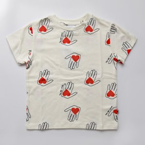 【BEAU LOVES】Natural Hold My Heart Print T-Shirt 