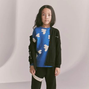 <img class='new_mark_img1' src='https://img.shop-pro.jp/img/new/icons47.gif' style='border:none;display:inline;margin:0px;padding:0px;width:auto;' />【BEAU LOVES】SET SAIL BLUE BIRDS RELAXED FIT SWEATER