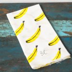 [MAISON BOBO CHOSES]Tenugui Hand Towel Banana