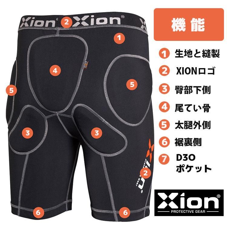 驚異の衝撃吸収力[D3O]使用のショートパンツプロテクター - IDT