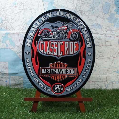 ブリキ看板】Harley-Davidson／ハーレーダビッドソン Classic