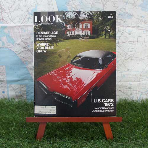 輸入雑誌】Look／ルック U.S.CARS 1972 -1971.9.21- 【ヴィンテージ物