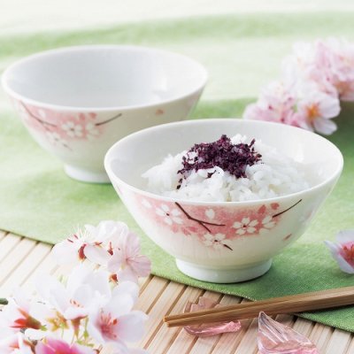 【国産】桜　茶碗