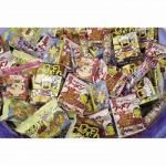 ノベルティ・粗品で人気の「パワーショベル人気お菓子いろいろすくいどりプレゼントお菓子のみ 60名様用」
