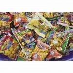 ノベルティ・粗品で人気の「パワーショベル人気スナック菓子いろいろすくいどりプレゼントお菓子のみ 100名様用」