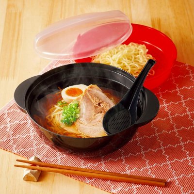 チンしておいしい麺まつり・レンジ調理鍋