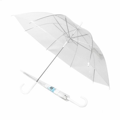 ６０ｃｍビニールジャンプ傘（透明）