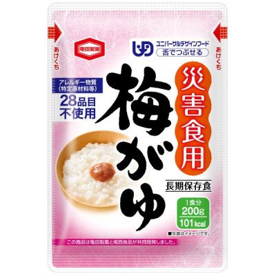 亀田製菓　災害食用梅がゆ