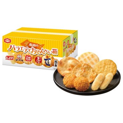 亀田製菓　亀田のバラエティおせんべい箱　