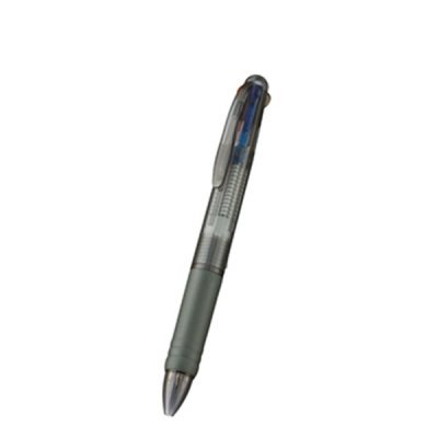 ３色プラスワンボールペン　（フルカラー対応）　ブラック