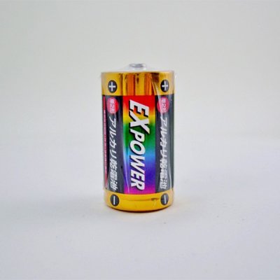 アルカリ乾電池ＥＸＰＯＷＥＲ単二型１Ｐパック