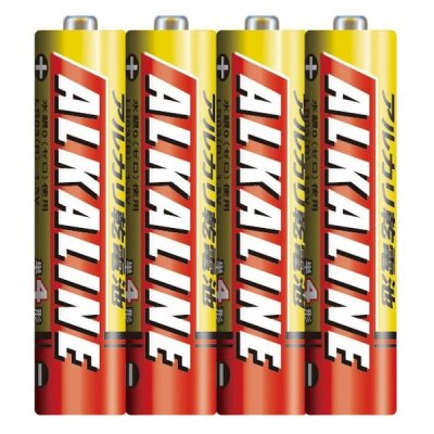三菱電機　アルカリ乾電池４本組（単４）