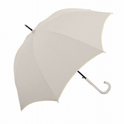 ６０ＣＭくすみカラー晴雨兼用長傘　ＬＧＹ