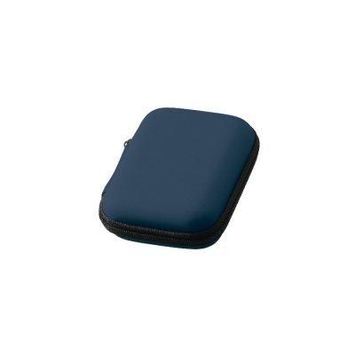 ノベルティ・粗品で人気の「モバイルアクセサリーケース（Ｓ）　ネイビー」