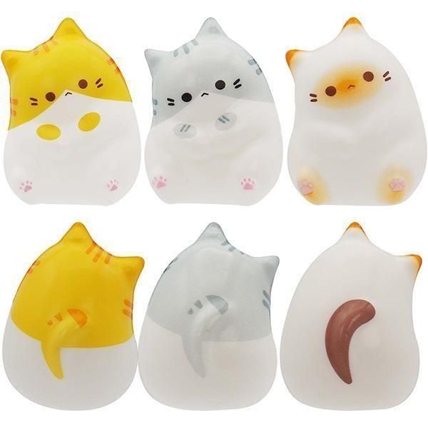 ノベルティ、販促品、粗品、景品用としてオススメなふにふにネコ