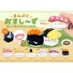 ノベルティ・粗品で人気の「 まんぷくおすし～ず　ぬいぐるみマスコットＢＣ付　１個」