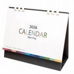 ノベルティ・粗品で人気の「【国産】2026年版 ペーパーリング卓上カレンダー」