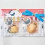 ノベルティ・粗品で人気の「おひるねにゃんこはバタークッキーの香り 2個セットA」