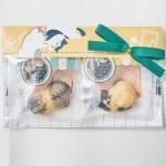 ノベルティ・粗品で人気の「おひるねにゃんこはバタークッキーの香り 2個セットC」