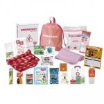 ノベルティ・粗品で人気の「 女性防災19点セット」